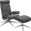 Relaxsessel STRESSLESS "Paris", grau (grau batick), B:80cm H:102cm T:75cm, Leder BATICK: BATICK ist ein leicht korrigiertes, durchgefärbtes und genarbtes Möbelleder, bei dem die meisten Unebenheiten und Spuren in der Regel entfernt wurden., Leder PALOMA: PALOMA ist ein durchgefärbtes Semianilin-Möbelleder mit natürlicher Narbung., ROHLEDER Stoff Q2 FARON: Ein fester zuverlässiger Bouclu00e9 mit ei