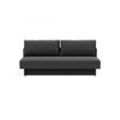 3-Sitzer INNOVATION LIVING ™ "Merga Schlafsofa", grau (holzkohle), B:200cm H:41cm T:100cm, Sofas, großem Bettkasten,minimalistischem Design, bedarf wenig Stellfläche