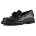 Loafer GABOR "Davos" Gr. 37, schwarz Damen Schuhe Businessmode, Slipper, Schlupfschuh, Halbschuh, Weite H (sehr weit)