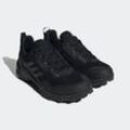 Wanderschuh ADIDAS TERREX "TERREX AX4", Gr. 44, schwarz (core schwarz, carbon, grau four), Textil, Synthetik, sportlich, Schuhe