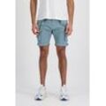 Shorts ALPHA INDUSTRIES "Alpha Industries Men - Shorts Utility Short" Gr. 30, Normalgrößen, bunt (graublau), Herren, Obermaterial: 98% Baumwolle, 2% Elastan, Hosen