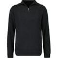 Rundhalspullover RAGMAN Gr. 52, grau (anthrazit) Herren Pullover