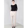 Bundfaltenhose IMPERIAL, Damen, Gr. M (38), N-Gr, beige, Obermaterial: 72% Polyester, 23% Viskose, 5% Elasthan, Hosen