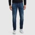 Slim-fit-Jeans PME LEGEND "Legend XV Denim", Herren, Gr. 31, Länge 36, blau (mid sepcial denim), Denim/Jeans, Obermaterial: 80% Baumwolle, 15% Lyocell, 3% Elastomultiester, 2% Elasthan, Jeans