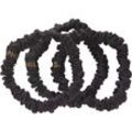 Philip B Haarpflege Styling Petite Black Scrunchie 3 Stk.