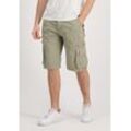 Shorts ALPHA INDUSTRIES "Alpha Industries Men - Shorts Alpha Short" Gr. 28, Normalgrößen, beige (vintage sand), Herren, Obermaterial: 100% Baumwolle, Hosen