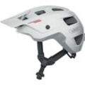 Mountainbikehelm ABUS "MODROP" Gr. L, weiß (polar weiß), Helme, L Kopfumfang: 57cm - 61cm