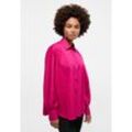 Shirtbluse ETERNA "OVERSIZE FIT", Damen, Gr. 38, pink, 75% cotton, 5% Elasthan, 20% Polyamid, casual, Blusen