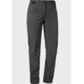 Outdoorhose SCHÖFFEL "CIRC Pants Looop L", Damen, Gr. 34, Normalgrößen, grau (9830, grau), Oberstoff : 100% Polyester, sportlich, Hosen