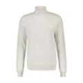 Rollkragenpullover LERROS "LERROS Rollkragenpullover" Gr. 3XL, weiß (fog white melan) Herren Pullover