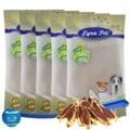 5 kg Lyra Pet® Kaninchenohren gefüllt mit Ente + Ballschleuder