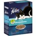 PURINA Felix Seaside Sensations Lachs - Katzenfutter trocken - 1kg