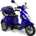 Elektromobil ROLEKTRO "Rolektro E-Trike 25 V.3, Lithium Akku", blau, ElektromobileB:70cm H:95cm L:150cm, B:70cm H:95cm L:150cm, Topseller