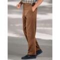 Cordhose CLASSIC Gr. 48, Normalgrößen, braun (cognac) Herren Hosen