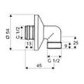 Schell Wandanschlussbogen ASAG easy, DN 15 G 1/2" AG, Chrom 064630699