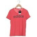 adidas Damen T-Shirt, rot, Gr. 36