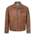 Lederjacke aus 100% Lammnappa Louis Sayn braun, 56