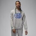 Frankreich Nike Basketball-Fleece-Hoodie für das Training (Herren) - Grau