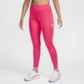 Nike Fast 7/8-Lauf-Leggings mit mittelhohem Bund und Taschen für Damen - Pink