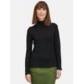 Betty Barclay Feinstrickpullover Damen Viskose, schwarz