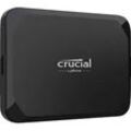 CRUCIAL X9 Portable SSD, PC/Mac Festplatte, 1 TB extern, Schwarz