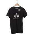 Alpha industries Herren T-Shirt, schwarz, Gr. 46