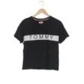 Tommy Jeans Damen T-Shirt, schwarz, Gr. 38