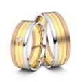 Juwelier-Schmuck Trauringe Naumburg 585er Tricolorgold - 0476