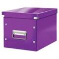 Persen Verlag Leitz Click & Store Cube Box, mittel - violett