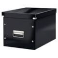 Persen Verlag Leitz Click & Store Cube Box, groß - schwarz