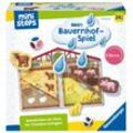 Ravensburger ministeps 4173 Unser Bauernhof-Spiel, Erstes Spiel rund um Tiere, Farben und Formen - Spielzeug ab 2 Jahre