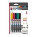 Persen Verlag Marabu Porcelain & Glas Painter, 5er-Set - Basic