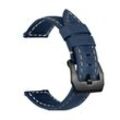 Lucky001 20 Mm Crazy Horse Echtlederarmband Für Samsung Galaxy Watch 5 Pro Active 2 40 Mm 44 Mm Watch4 Classic 42 Mm 46 Mm Armband