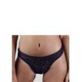 VIVANCE Stringpanty 'Francesca' schwarz Gr. 32/34 für Damen. Figurbetont