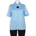 Peter Hahn Damen Bluse, blau, Gr. 42