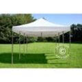 Dancover - Faltzelt Faltpavillon Wasserdicht FleXtents Steel 4x6m Weiß