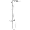 Grohe - Euphoria SmartControl System 310 Duo Duschsystem mit Thermostatbatterie Wandmontage moon white 26507LS0