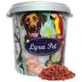 5 kg Lyra Pet® Entenfleischwürfel mit Fisch in 30 L Tonne