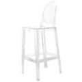 Kartell - One More Please Barhocker H 110 cm, oval, glasklar