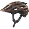 Mountainbikehelm ABUS "MOVENTOR 2.0 MIPS" Gr. L, braun (metallic copper), Helme, L Kopfumfang: 57cm - 61cm