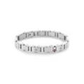 Armband TOMMY HILFIGER "Schmuck Edelstahl Armschmuck", silber (edelstahlfarben), Armbänder, Herren, Edelstahl