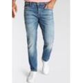 Straight-Jeans PME LEGEND "Commander 3.0", Herren, Gr. 30, Länge 32, blau (fresh mid blau), Denim/Jeans, Obermaterial: 96% Baumwolle, 2% Elasthan, 2% Polyester, casual, Jeans