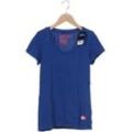 Superdry Damen T-Shirt, blau, Gr. 42