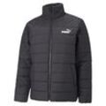 Winterjacke PUMA "ESS+ PADDED JACKET" Gr. L, schwarz (puma schwarz), Herren, Obermaterial: 100% Polyester, unifarben, Jacken