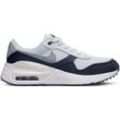 Sneaker NIKE SPORTSWEAR "AIR MAX SYSTM (GS)" Gr. 35,5, blau (white, wolf, grey, obsidian) Schuhe