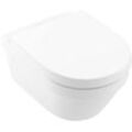 Villeroy&boch - Combi-Pack Architectura 370x530x300mm Oval wandhängend Abgang waagerecht Direct-Flush, Weiß Alpin