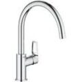 GROHE Küchenarmatur BauLoop druckfest, Chrom