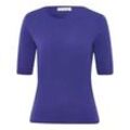 Rundhals-Pullover aus Schurwolle und Kaschmir include lila, 40