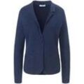 Strickblazer Peter Hahn blau, 36