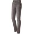 5-Pocket-Jeans CASUAL LOOKS, Damen, Gr. 38, Normalgrößen, grau (taupe, denim), 78% Baumwolle, 20% Polyester, 2% Elasthan, unifarben, lang, Jeans